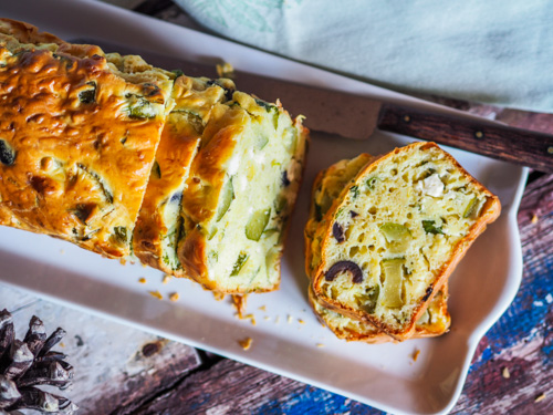 Cake Salé Courgette Feta